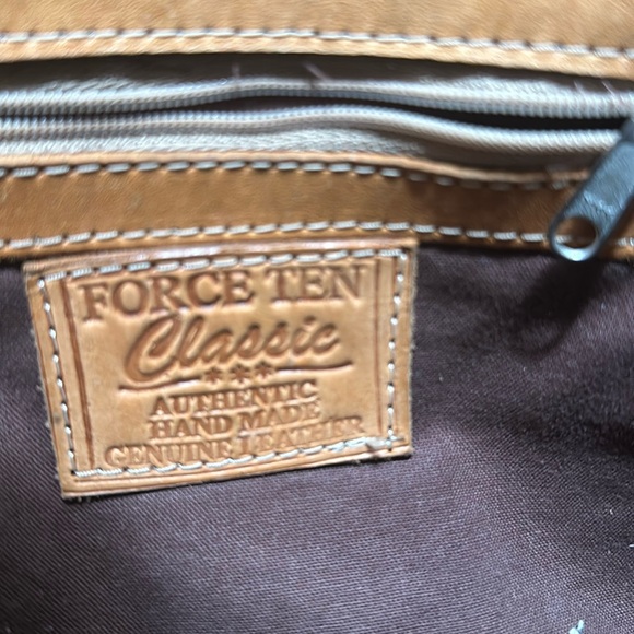 Classic Western Tooled Leather handbag by Force Ten EUC - Picture 13 of 13